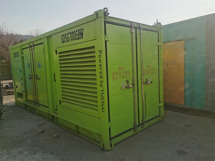 無錫靜音發(fā)電機租賃